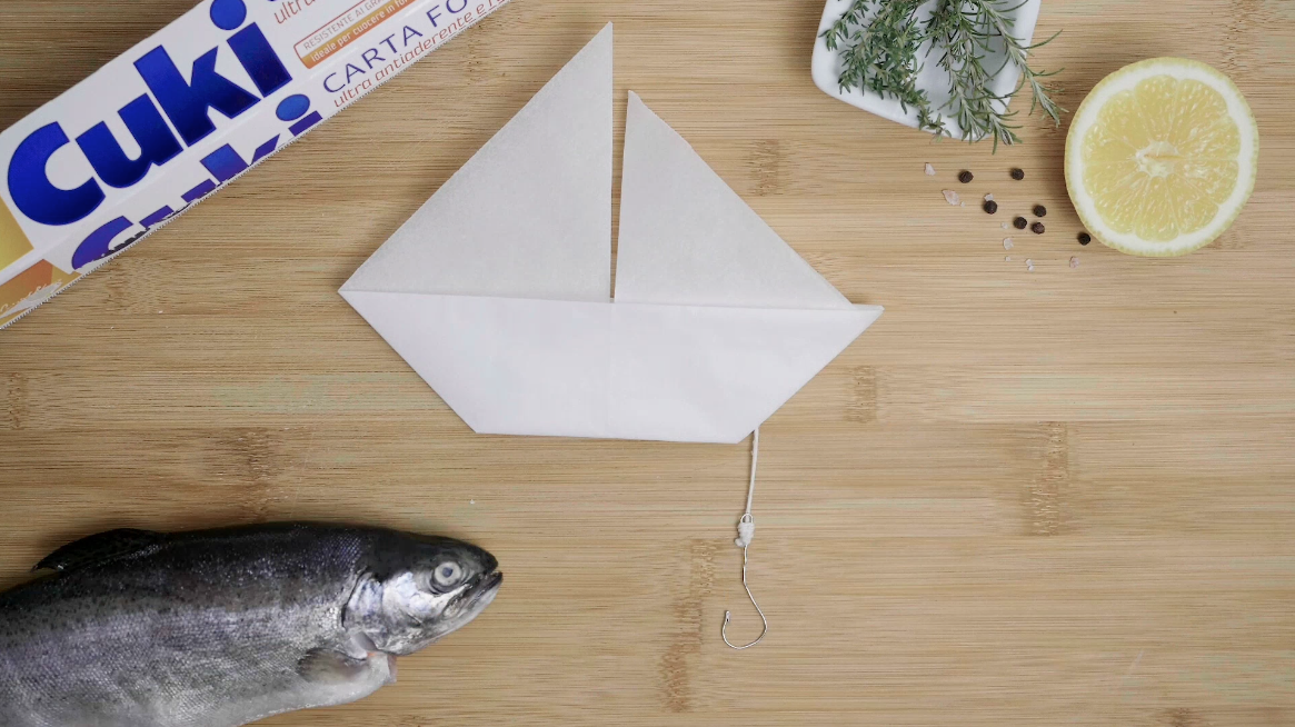 Origami Cuki - La creatività in cucina è tutto: con carta da forno Cuki, alte prestazioni e tanto divertimento.